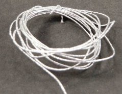 Dekoračný drôtik priemer 0,1 cm - strieborná - gympa