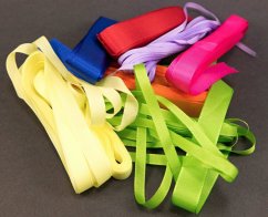 Mix stuh na velikonoční pomlázku - různé barvy - šířka 0,6 cm - 2,5 cm