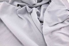 Sweat fabric uncombed - light gray - width 155 cm