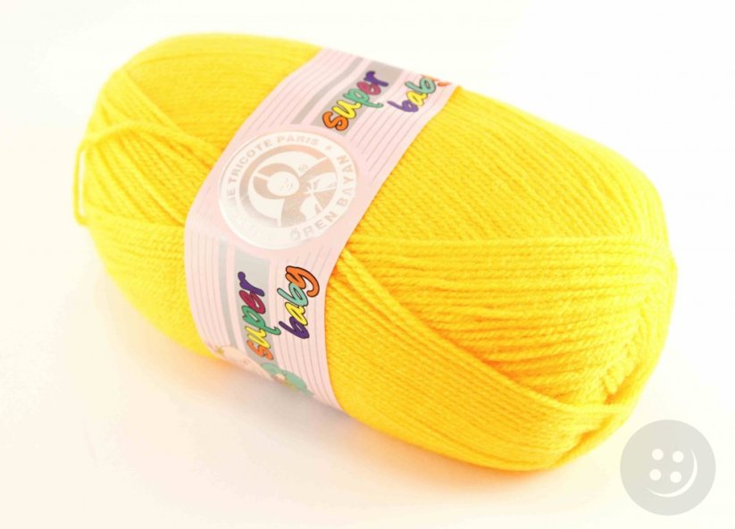 Yarn Super baby - yellow - 029