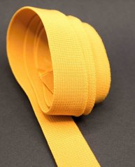 Barevná pruženka - oranžová - šířka 2 cm