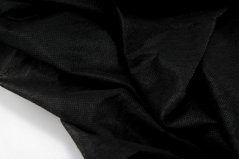 Iron-on interfacing width 90 cm - black - 40 g/m2