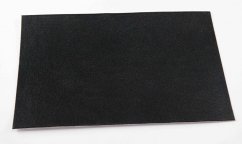Self-adhesive leather patch - Black - dimensions 16 cm x 10 cm