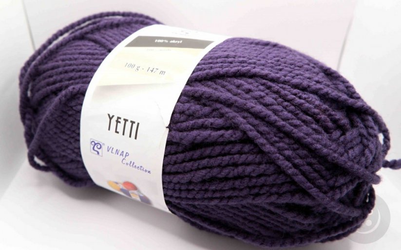 Yarn Yetti - dark purple 53793