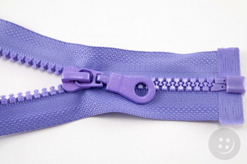 Dělitelný kostěný zip - délka (30 - 95 cm) - různé barvy
