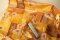 PVC tablecloth foil with sunflowers - yellow, brown - width 130 cm