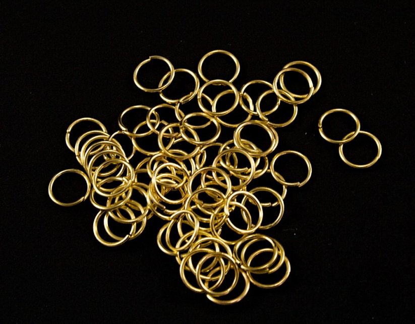 Ring - gold - inner diameter 0,7 cm
