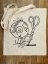 Baumwolltasche zum Ausmalen – Punk Voodoo Puppe (Originaldesign)