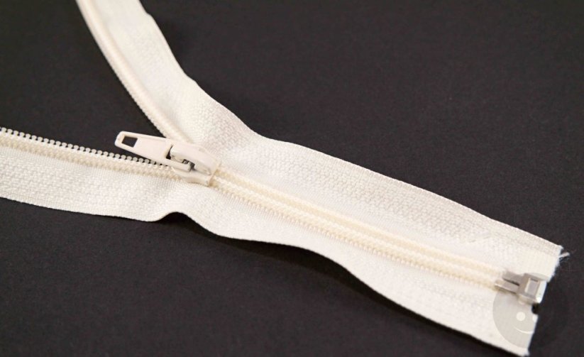 Dělitelné plastové spirálové bundové zipy různé barvy - délka 30 cm - 90 cm - Délka: 65 cm, Barvy spirálových bundových zipů: růžová