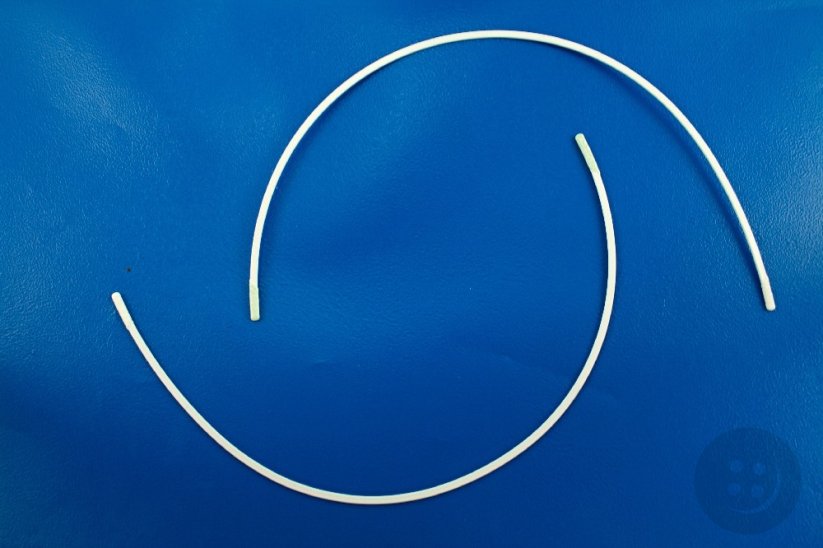 Bra underwires - wire length cca 24,5 cm - size 105