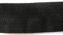Polypropylenový popruh - černá - šířka 5 cm