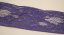 Silonové čipka - stredne fialová - šířka 6 cm