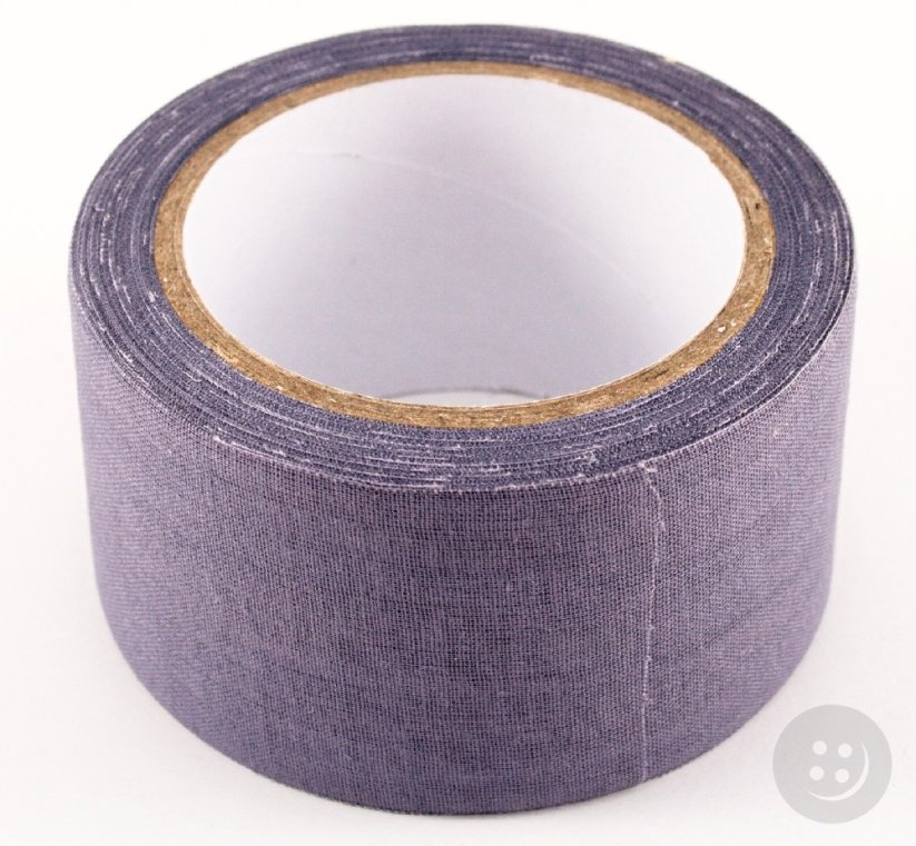 Kobercová lepící páska - šedá - šíře 4,8 cm