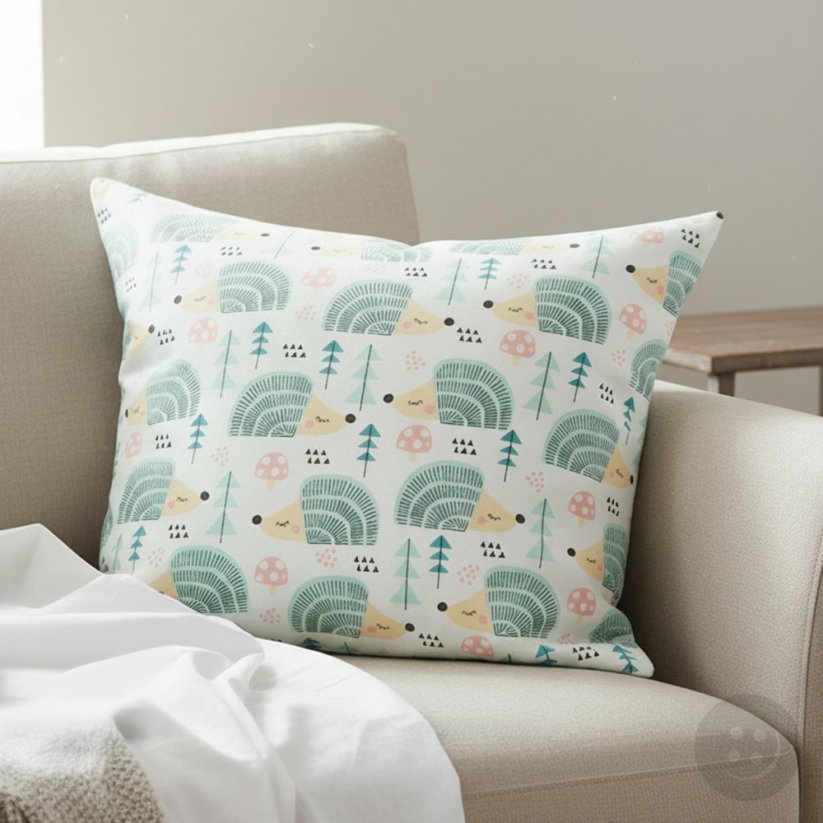 Herbal pillow Citrus calm - Hedgehogs - size 35 x 28 cm
