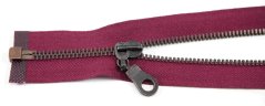 Deliteľný kovový starokovový zips č.5 viac farieb - dĺžka (30 - 100 cm)