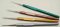 Steel crochet hook with plastic handle - sizes 0.7 - 1.25