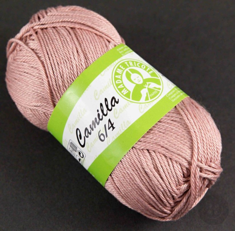 Yarn Camilla - beige-pink - color number 4949