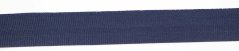 Rypsová stuha - tmavě modrá - šířka 2 cm