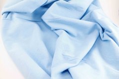 Bavlnený flanel - svetlo modrá - šírka 160 cm