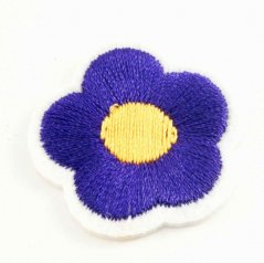 Nažehľovacia záplata - Kvetinka- rozmer 3 cm x 3 cm