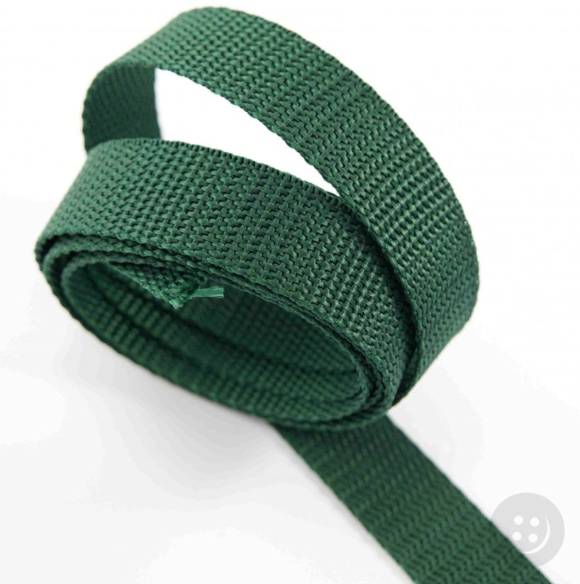 PolypropylenGurtband - grün - Breite 2 cm
