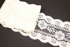 Polyester Lace - cream - width 7,5 cm