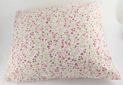 Herbal pillow Lavender Caress- pink flowers with stems - size 35 cm x 28 cm
