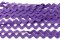 Ric Rac ribbon - purple - width 0,5 cm