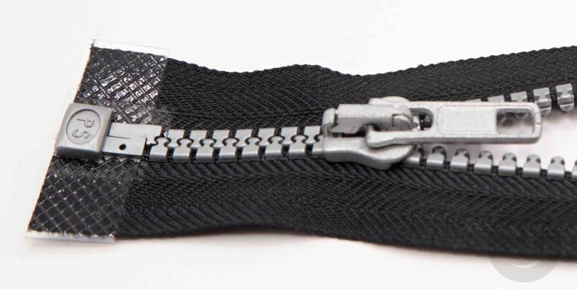 Dělitelný kostěný zip - délka (30 - 95 cm) - různé barvy