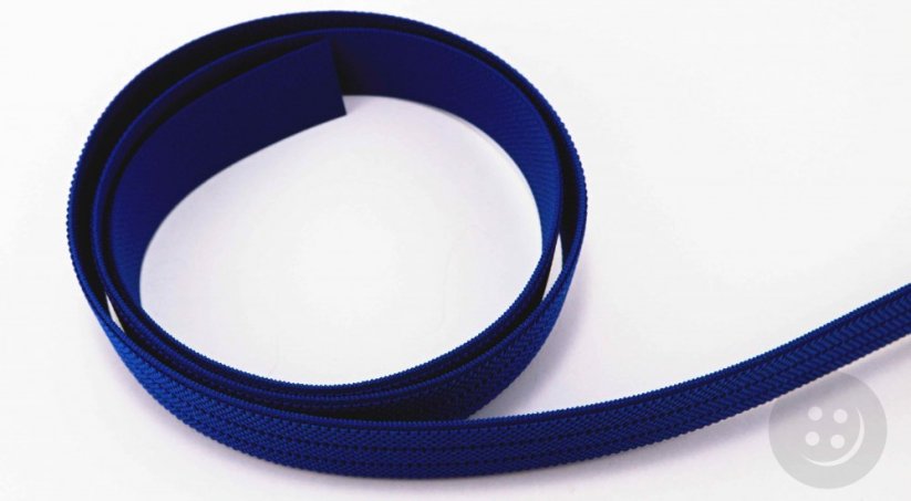 Pruženka šlová - modrá - šířka 2,5 cm
