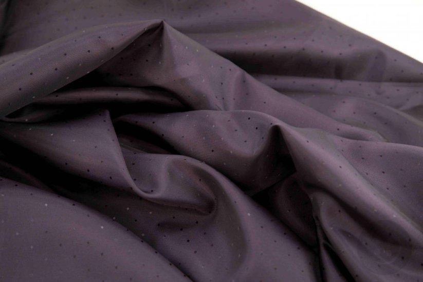 Podšívka polyesterová tmavá fialová doprodej 1 m