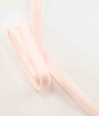 Protiskluzová pruženka - se silikonovým proužkem - růžová - šířka 1,2 cm