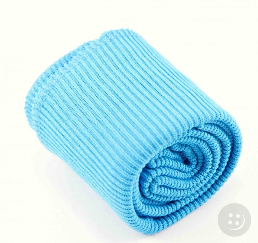 Elastic rib knit kit - turquoise