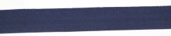 Rypsová stuha - tmavě modrá - šířka 2 cm