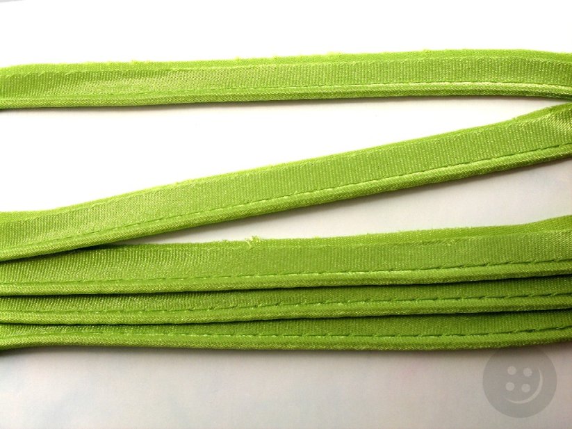 Paspalband - Satin - grün - Breite 1,4 cm