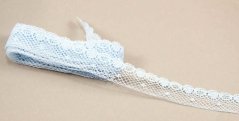 Polyester Lace - light blue - width 1,6 cm