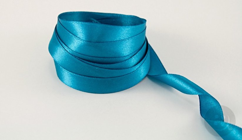 Turquoise satin ribbon No. 3145