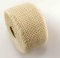 Jutová stuha - smotanová - šírka 7 cm