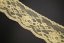 Nylon lace - yellow - width 4.5 cm