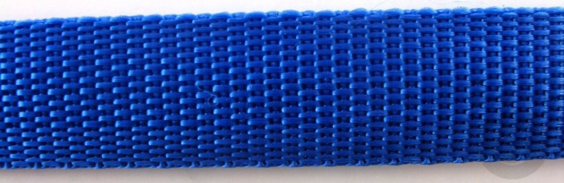 Polypropylenový popruh - modrá - šířka 2 cm