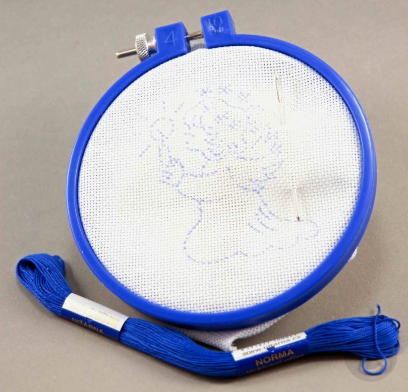 Embroidery pattern for children - angel - diameter 10 cm