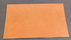 Samolepicí kožená záplata - koňaková - rozměr 16 cm x 10 cm