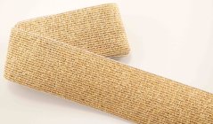 Dekoratives Gummiband - gelb-gold - Breite 4 cm