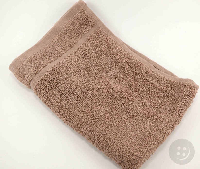 Dětský froté ručník - béžová - rozměr 30 cm x 50 cm