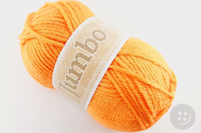 Priadza Jumbo - oranžová 930