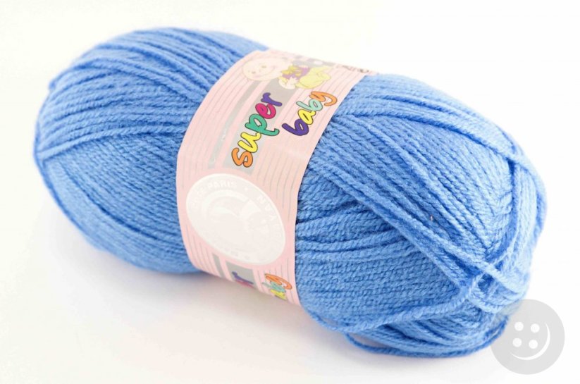 Yarn Super baby - blue - 015