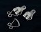 Trousers hook - diameters 3,7 cm x 1,7 cm