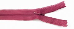Nylon invisible dress zippers (3mm) - closed-end various colours - length 18 cm - 60 cm
