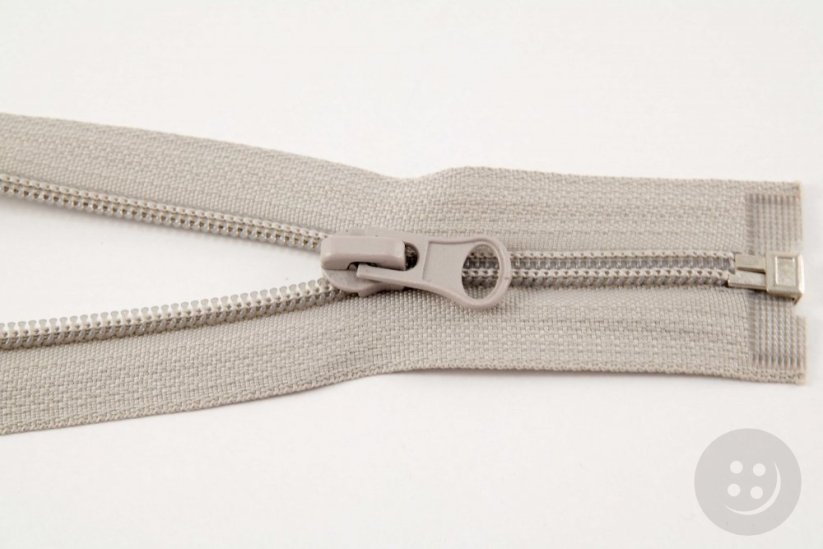 Dělitelné plastové spirálové bundové zipy různé barvy - délka 30 cm - 90 cm - Délka: 65 cm, Barvy spirálových bundových zipů: růžová