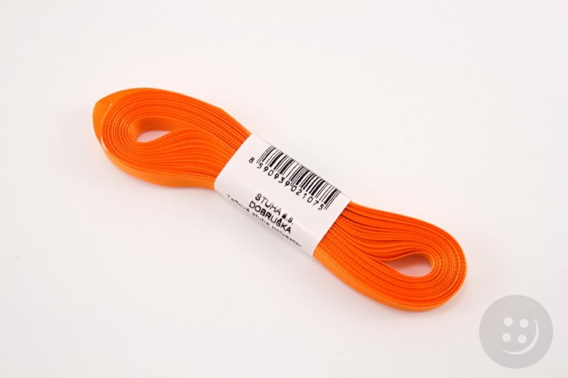 Orange taffeta ribbon No. 617